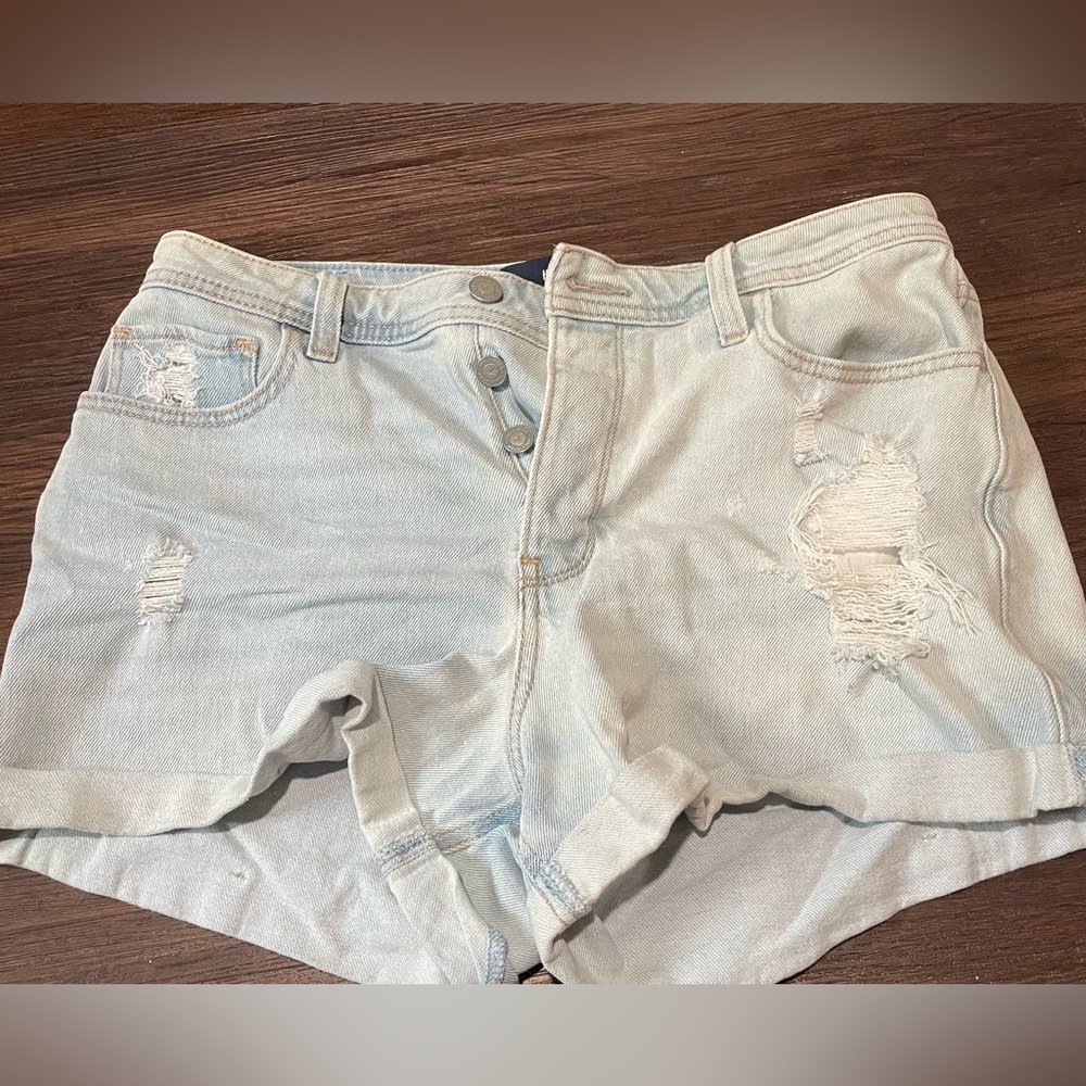 High waisted Jean shorts